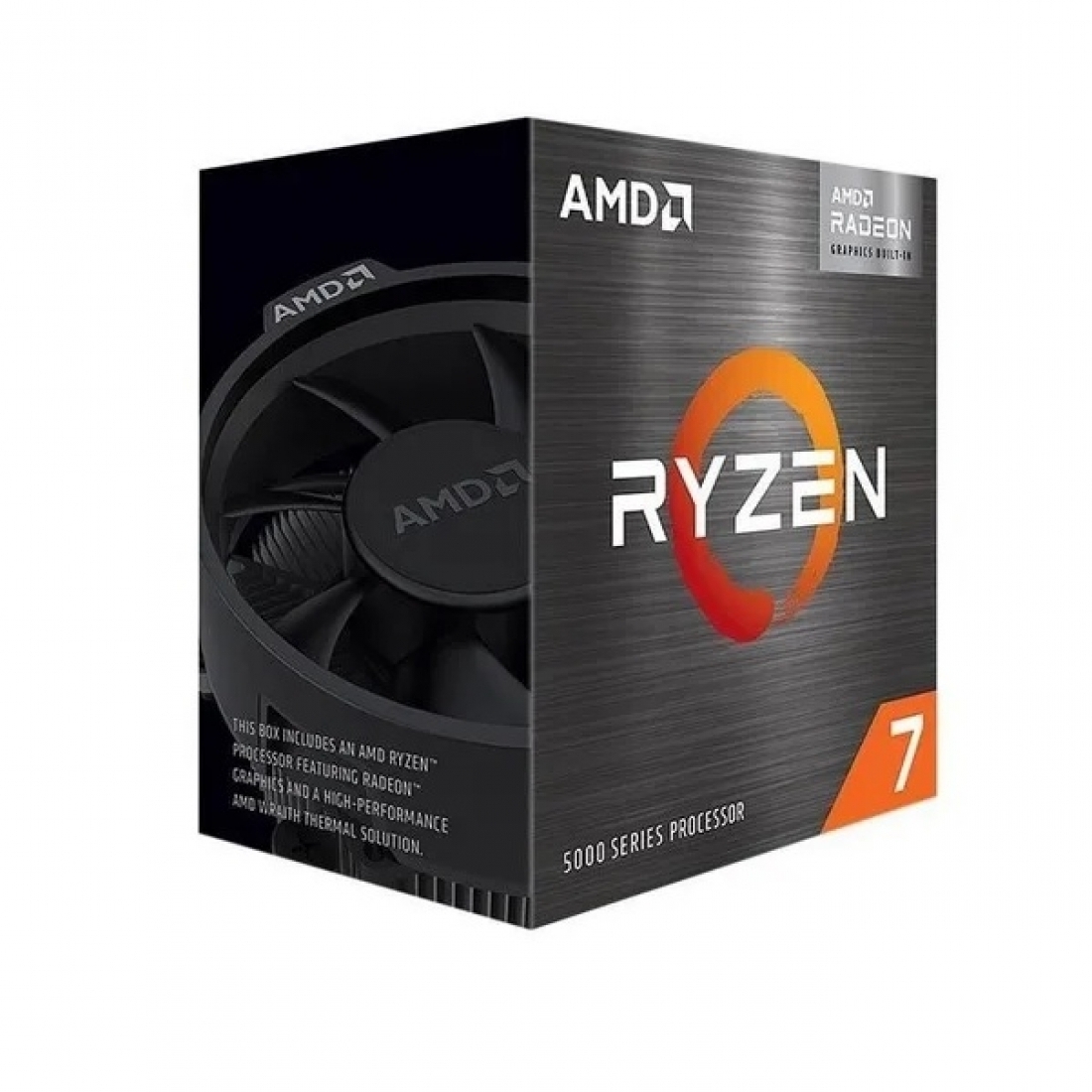 Procesador AMD Ryzen 7 5700G de 8 n�cleos y 4.6GHz de frecuencia con g