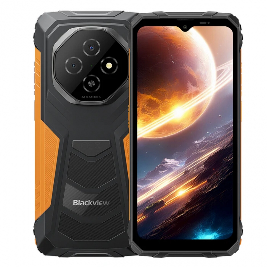 Blackview Fort 1 6.56 4+128GB Orange LTE Dual Sim