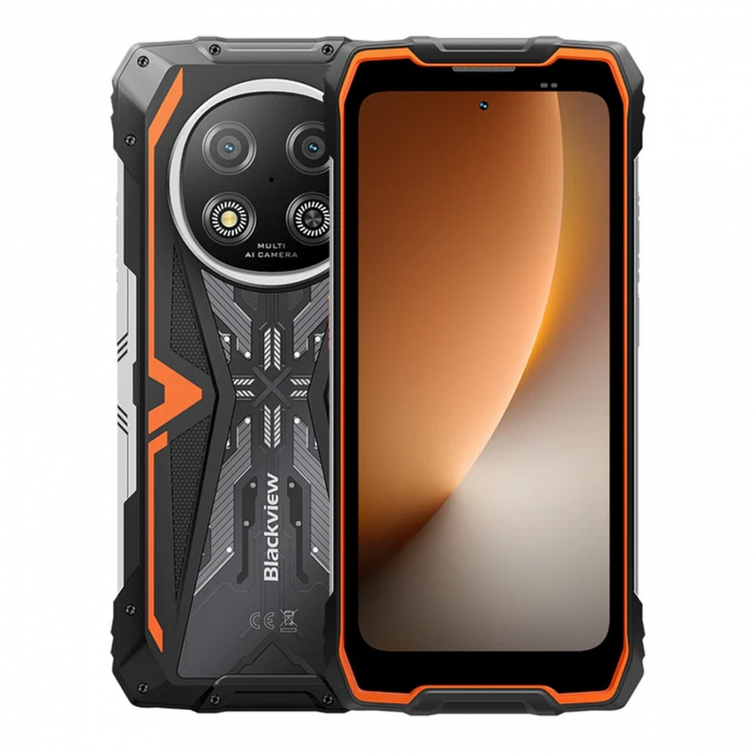 Blackview Rock 2 6.67 8+256GB Orange 5G Dual Sim Rugged
