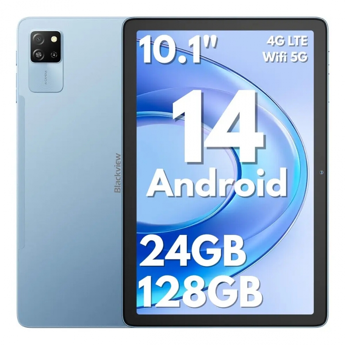 Blackview Tab 60 Pro 10.1 8+128GB LTE Blue,Gift set packing w/ extra K
