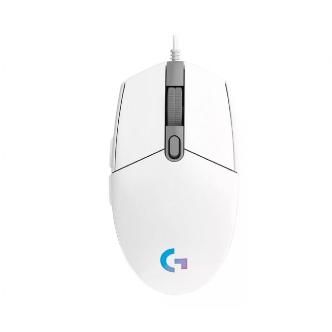 Mouse gamer de juego Logitech G Series Lightsync G203 blanco