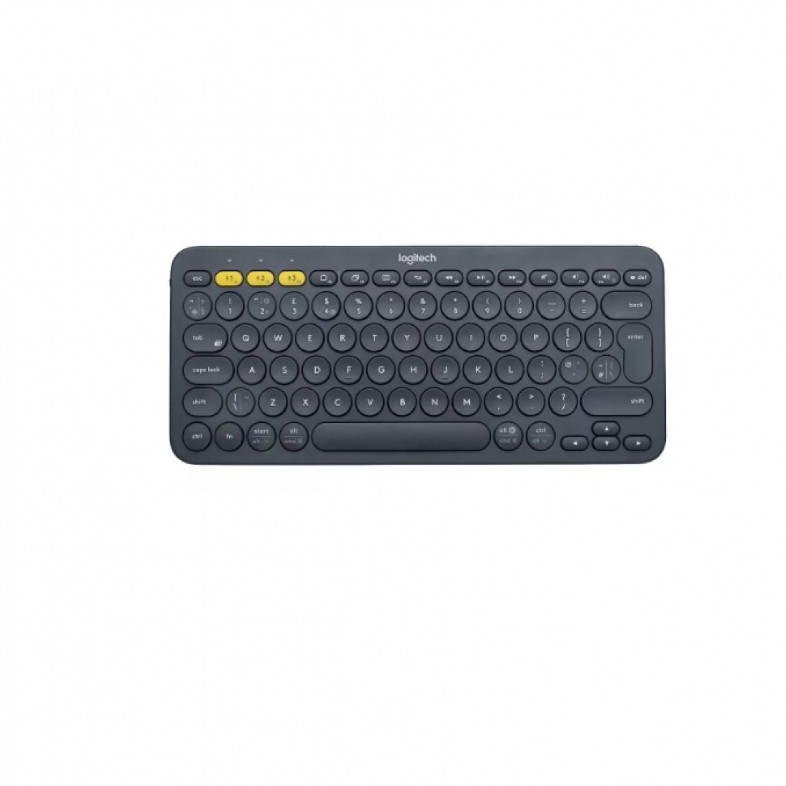 Teclado bluetooth Logitech K380 QWERTY ingl�s US color Gray