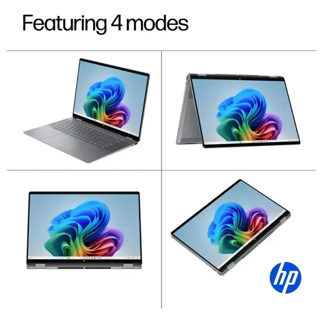HP OmniBook X Flip 2-in-1 16 2K Touch Screen LapTop - Intel Core Ultra
