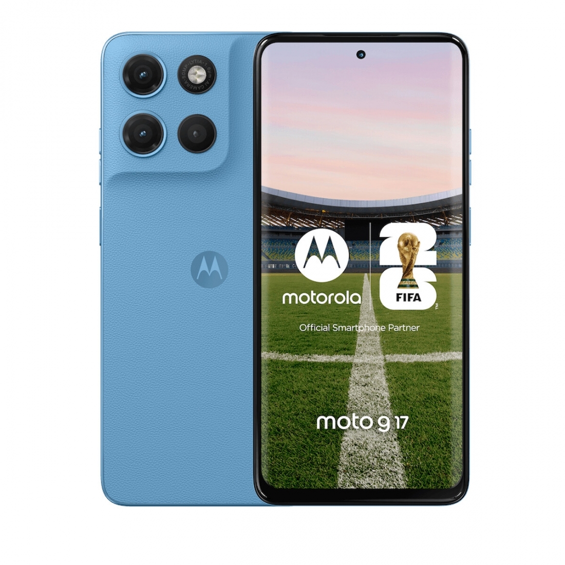 Motorola G17 Alaskan Blue (Celeste) Dual Sim LTE 4+128GB PBBJ0070GT