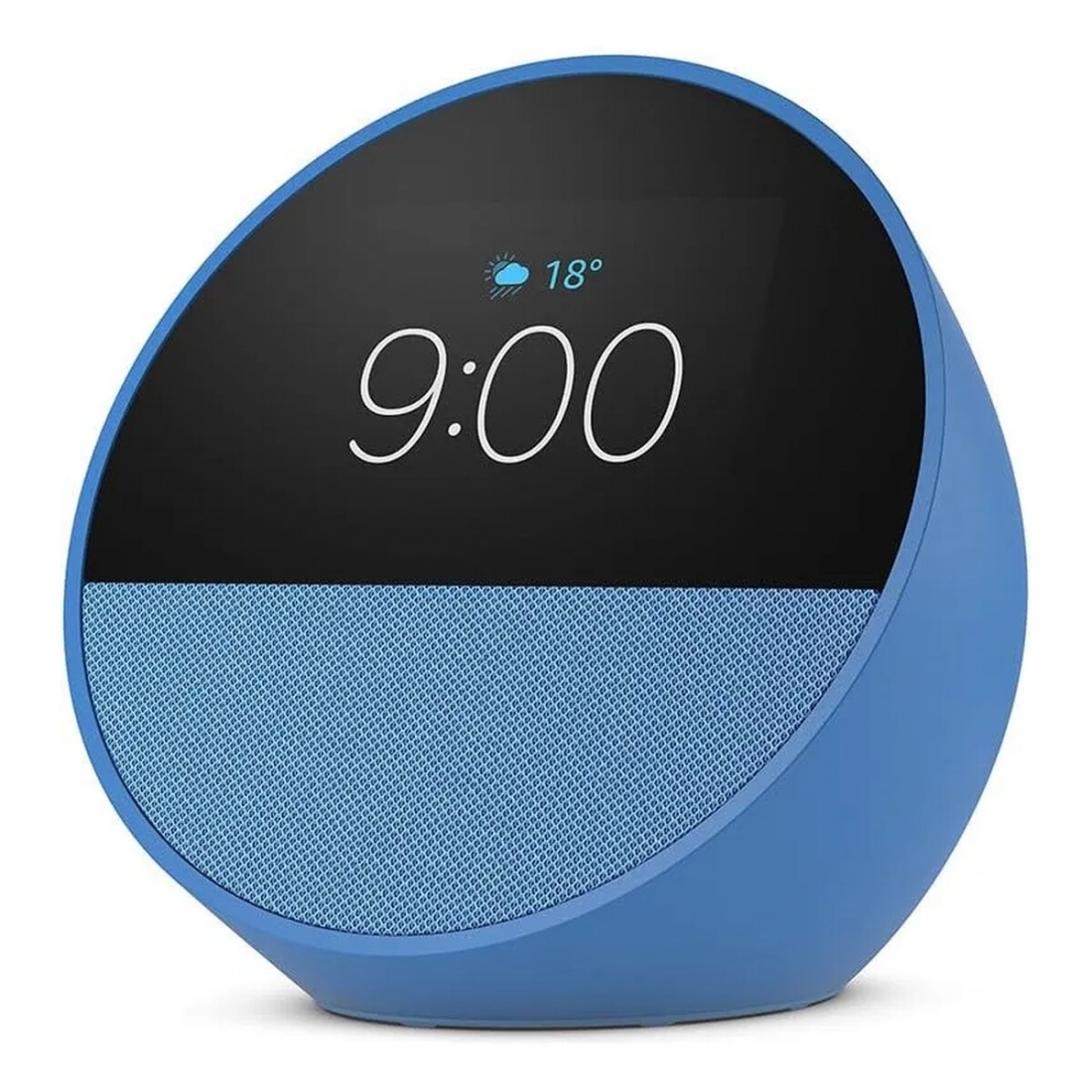Amazon Echo Spot (2024 release) - Ocean Blue