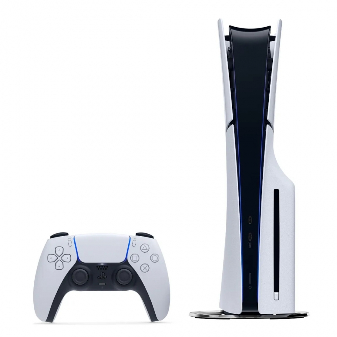 Sony PlayStation 5 (PS5) Slim Disc Console - White