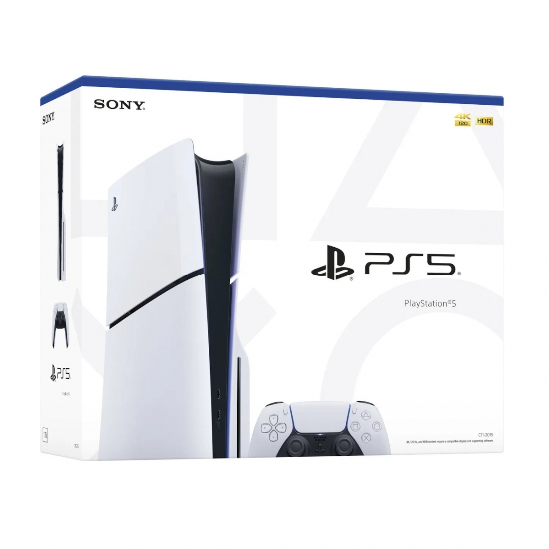 Sony PlayStation 5 (PS5) Slim Disc Console - White