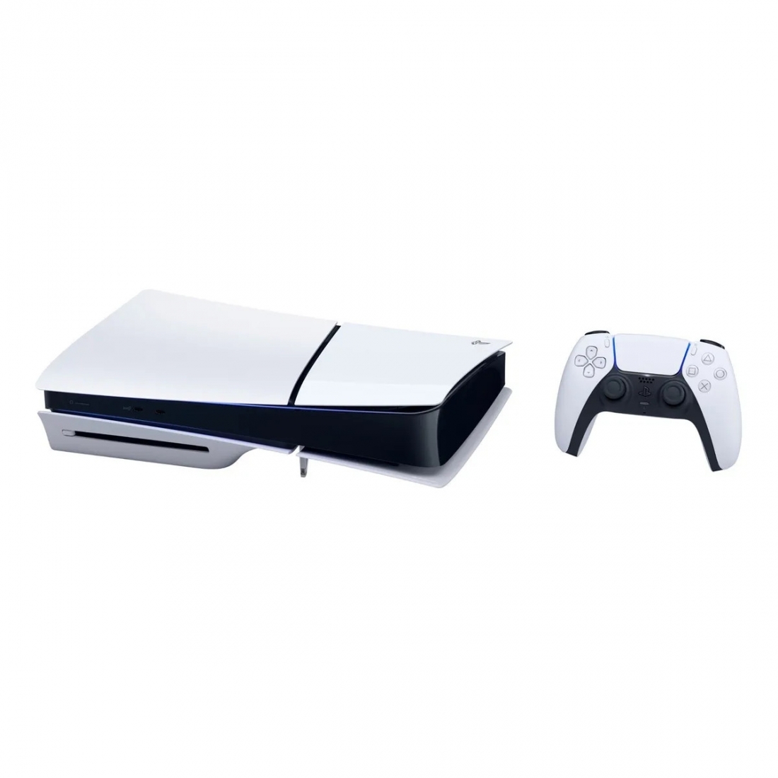 Sony PlayStation 5 (PS5) Slim Disc Console - White