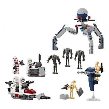 Lego 75372 Star Wars Soldado Clon Y Droide De Combate