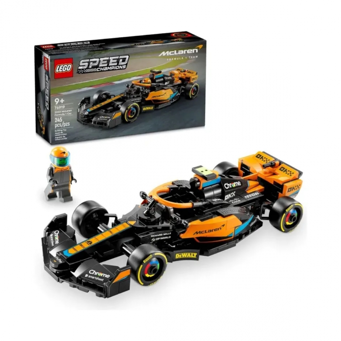 Lego Speed Champions 76919 2003 Mclaren Formula 1 Car