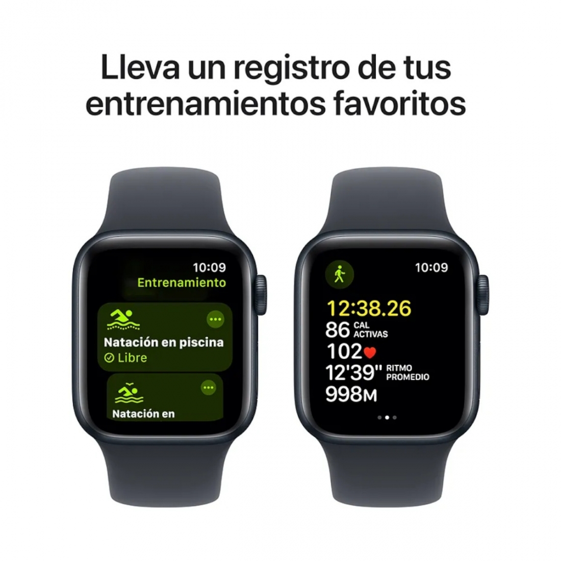 Apple Watch SE 2nd Generation (GPS) 44mm Aluminum Case with Midnight S