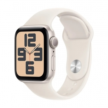 Apple Watch SE 2nd gen (GPS) 44mm Sport Band S/M Starlight