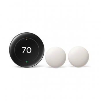 Google Nest learning Thermostat 4th Gen + 2 Nest Temperature Sensor - 