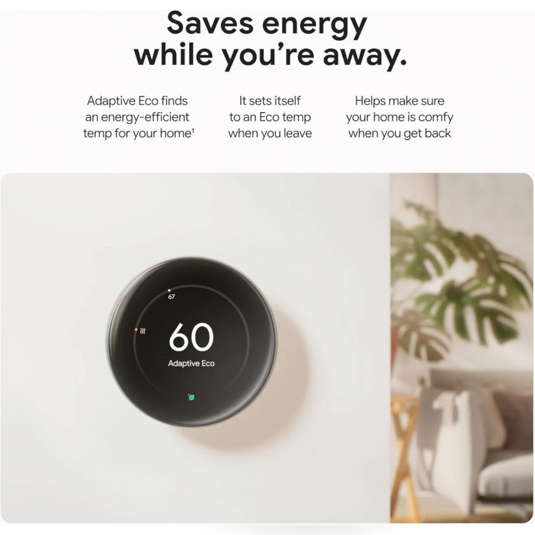 Google Nest learning Thermostat 4th Gen + 2 Nest Temperature Sensor - 