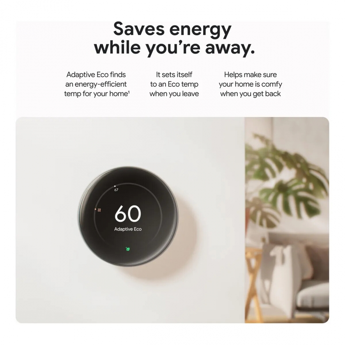 Google Nest learning Thermostat 4th Gen + Nest Temperature Sensor Poli