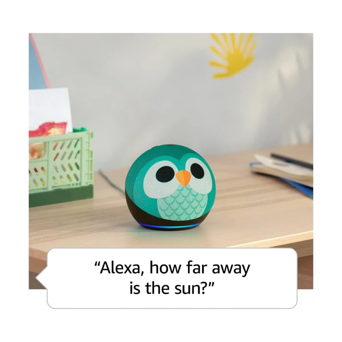 Amazon Echo Dot Kids (5th Gen, 2022 Release) with Alexa - Owl