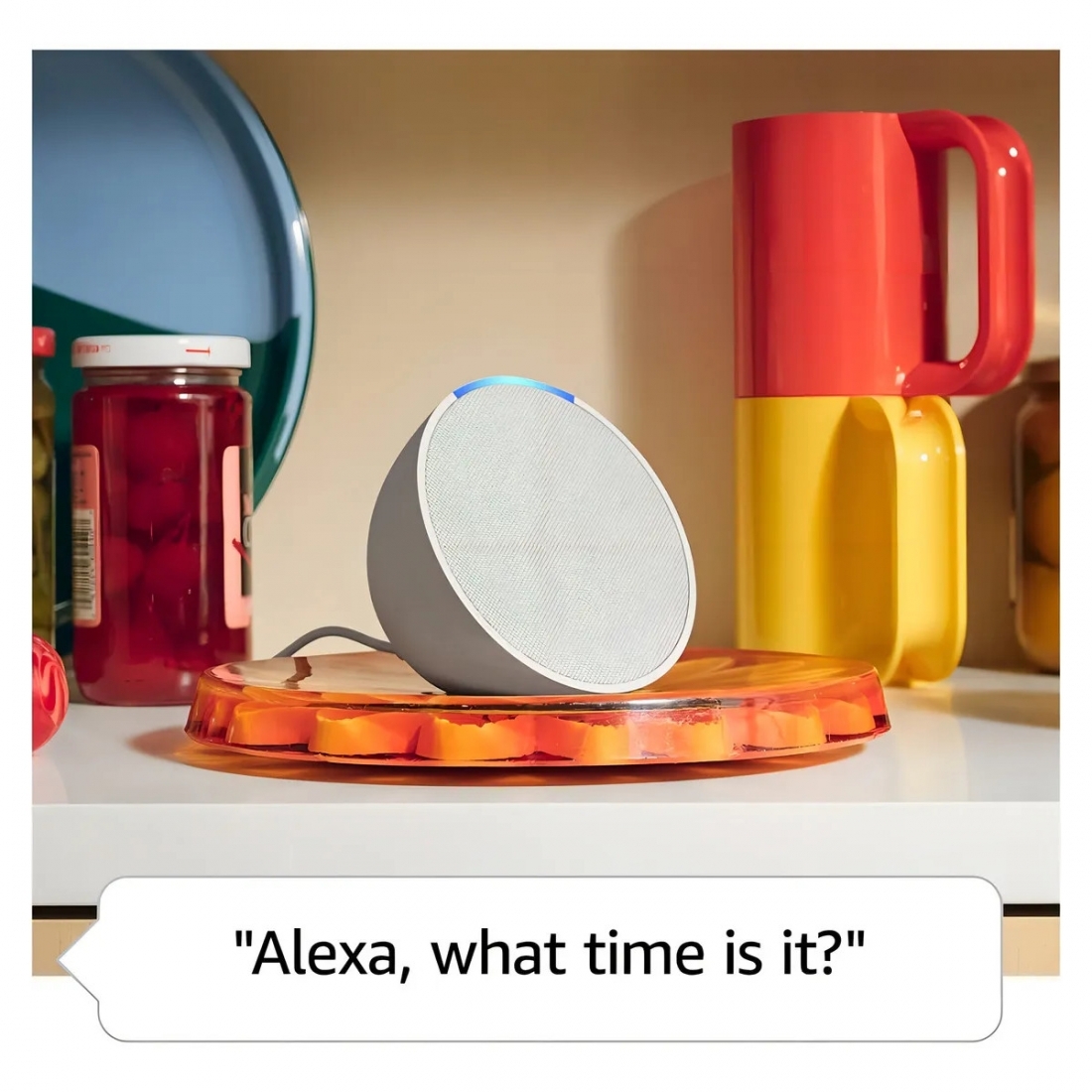 Amazon Echo Pop - smart speaker with Alexa - Midnight Teal