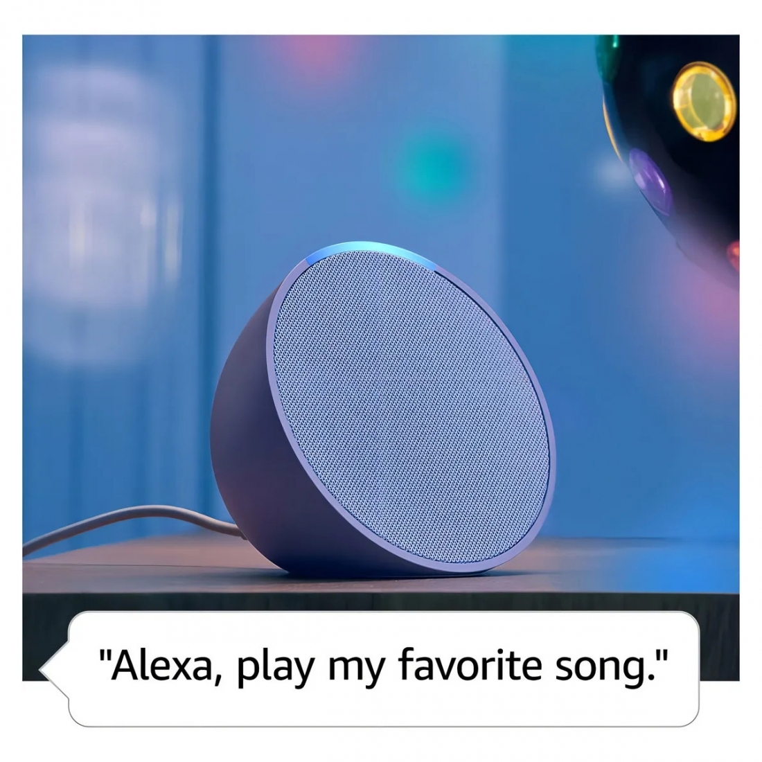 Amazon Echo Pop - smart speaker with Alexa - Midnight Teal