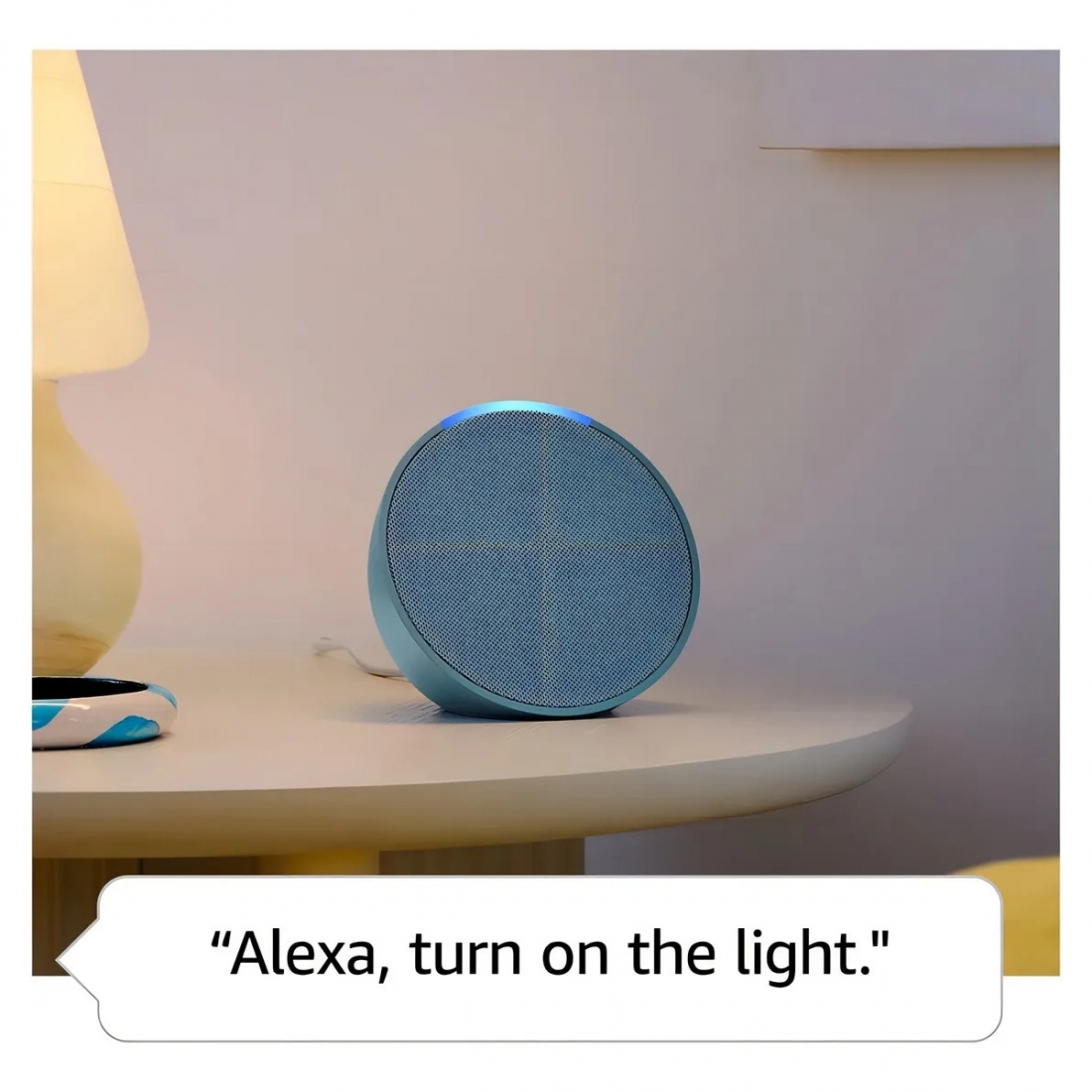 Amazon Echo Pop - smart speaker with Alexa - Midnight Teal
