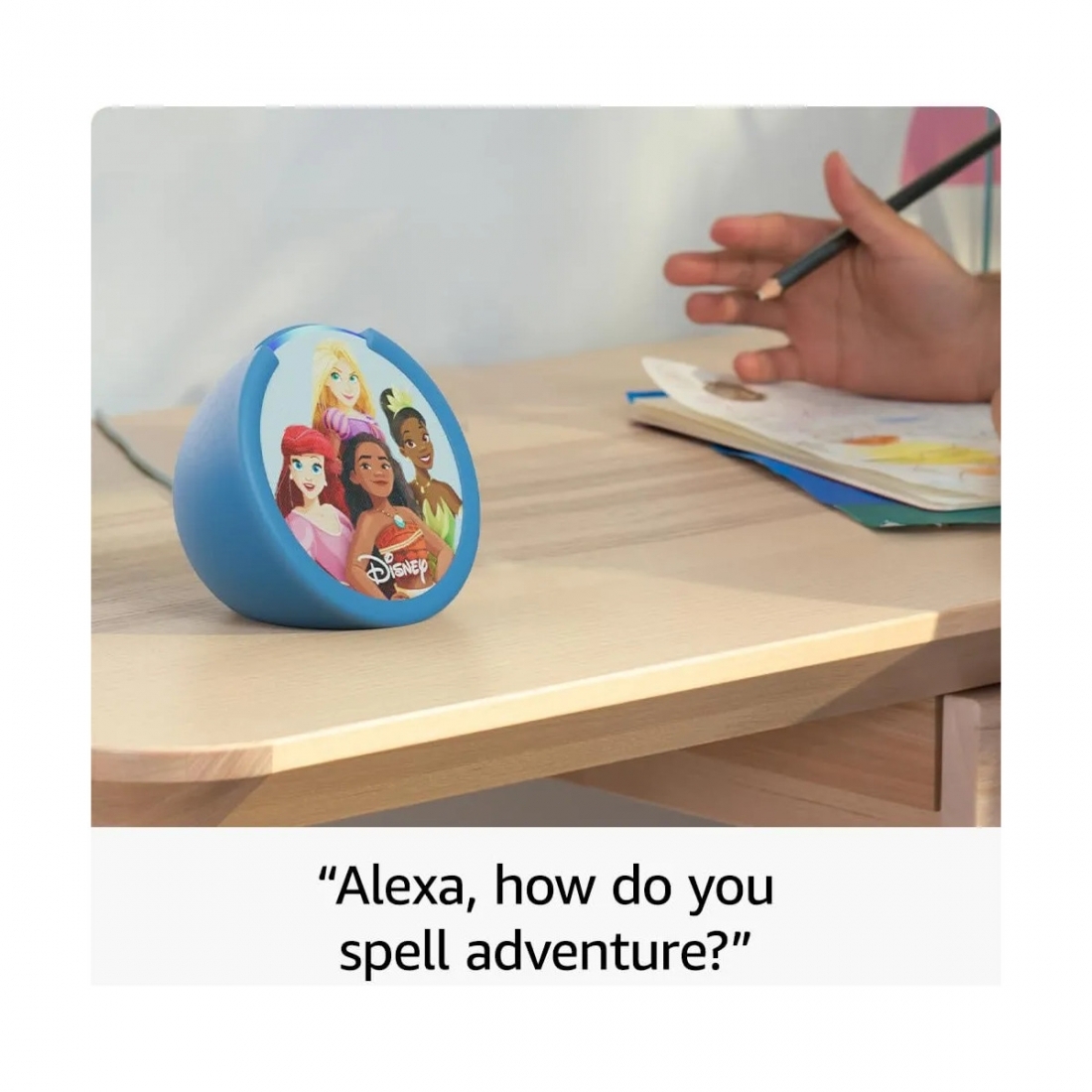 Amazon Echo Pop Kids -  Disney Princess