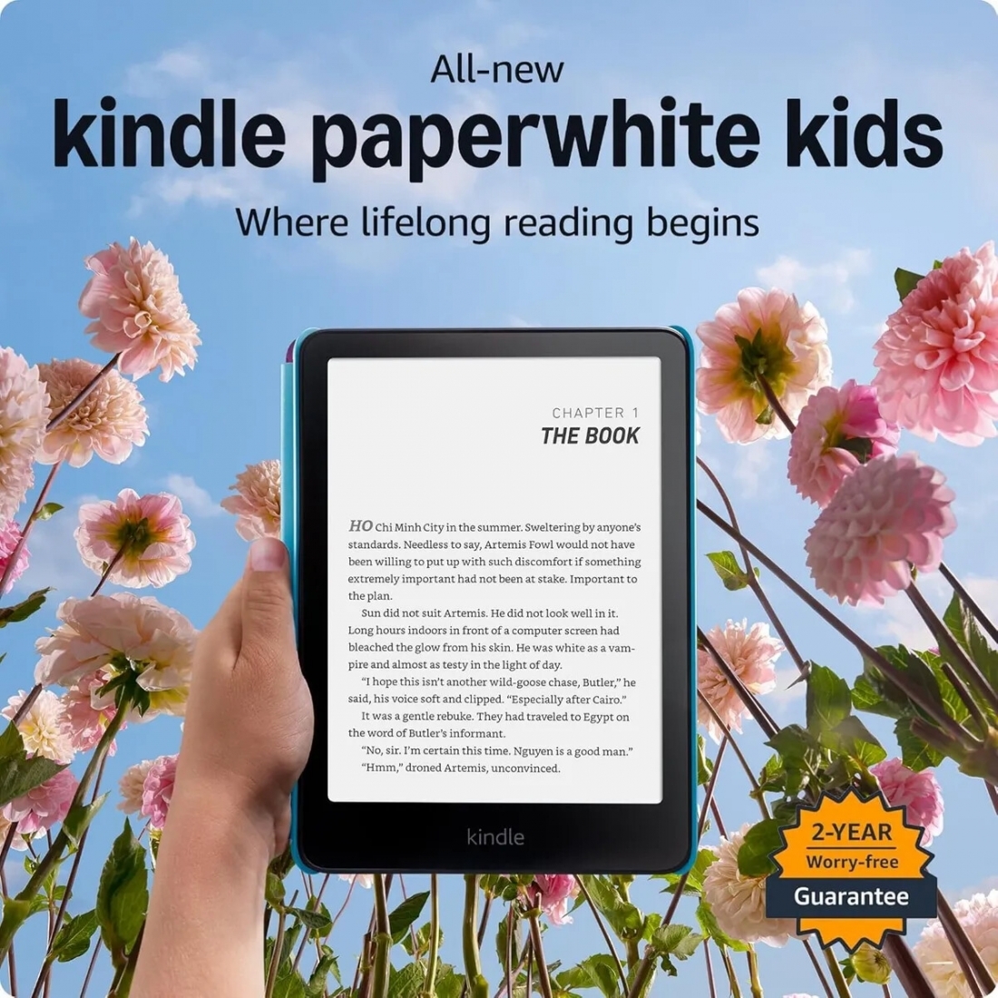 Amazon Kindle Paperwhite Kids (16 GB) -Cyber City