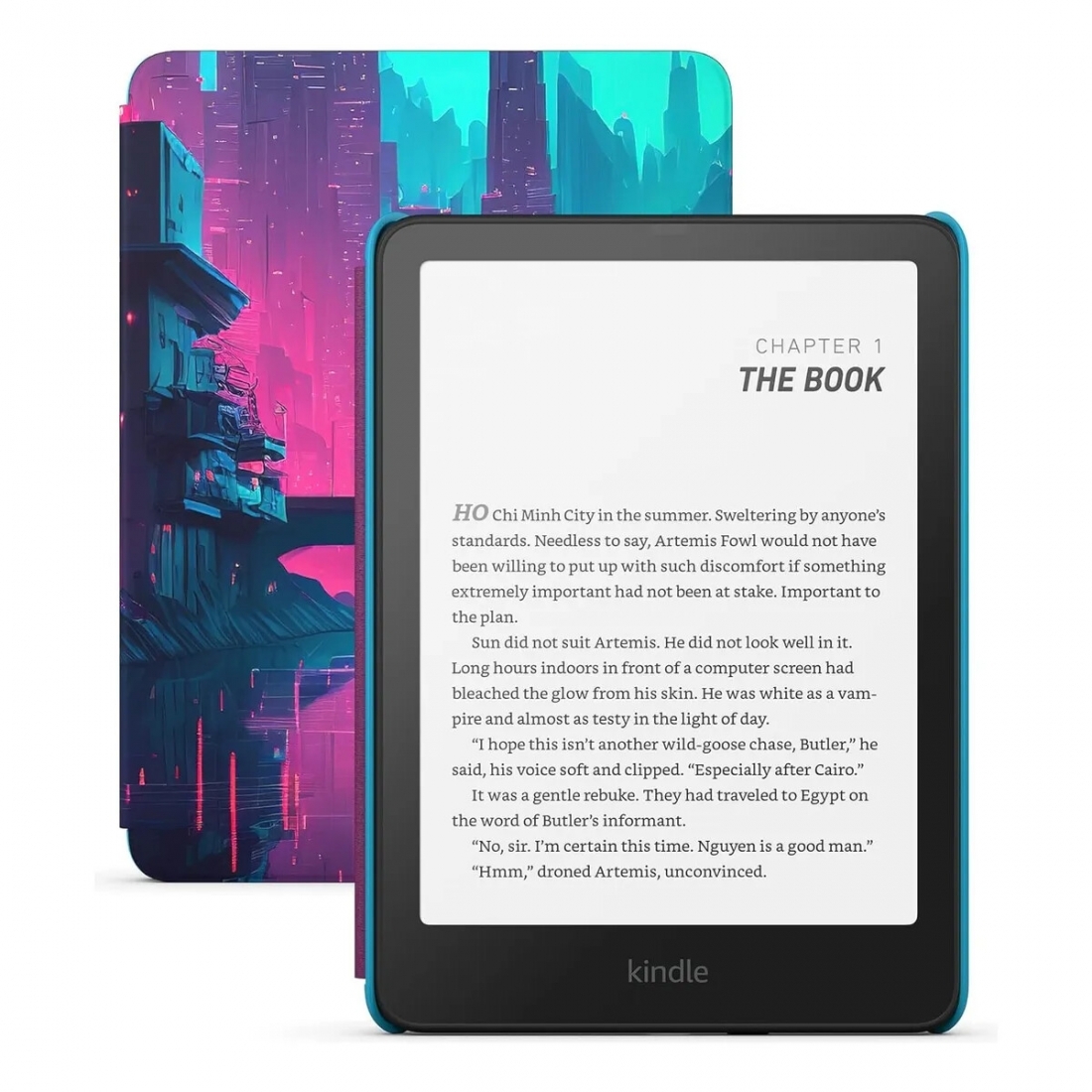 Amazon Kindle Paperwhite Kids (16 GB) -Cyber City