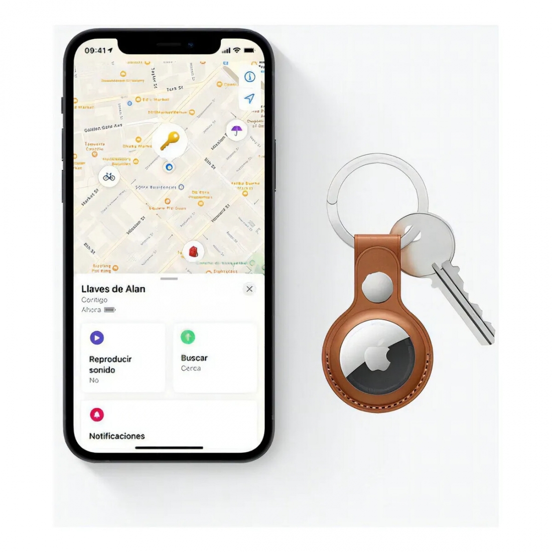 Apple AirTag (4-Pack) - Silver