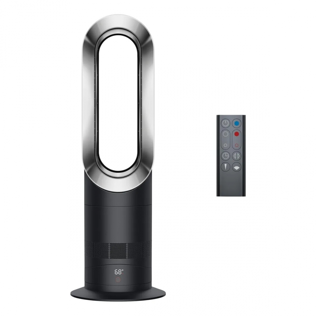 Dyson AM09 Hot + Cool Fan Heater - Iron/Silver