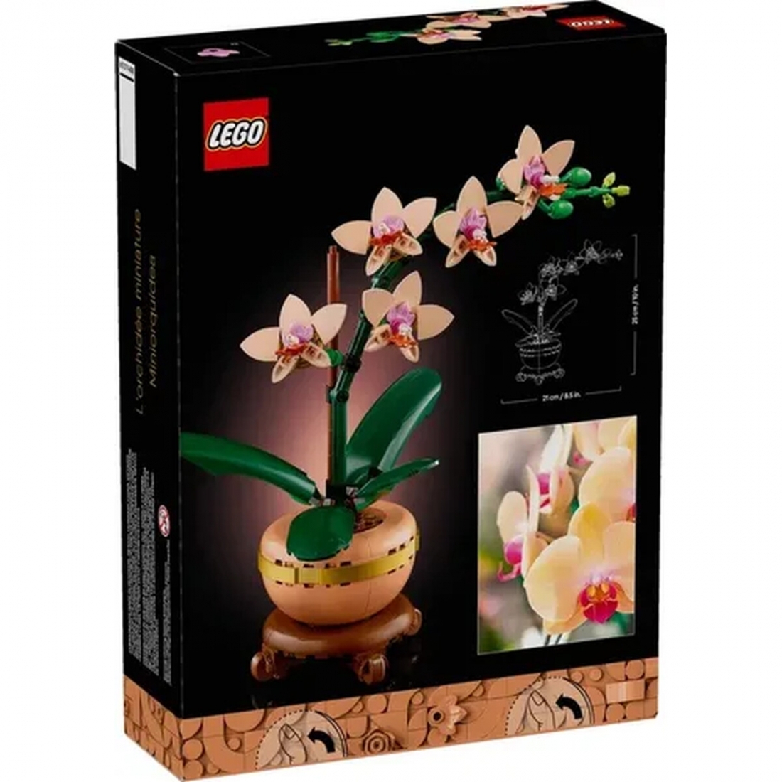 LEGO - Botanicals Mini Orchid Building Set for Adults 10343
