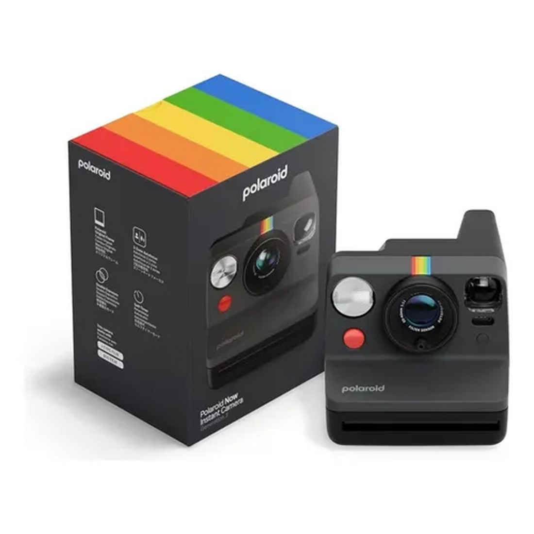 Polaroid - Now Instant Camera Generation 3 - Graphite / Black