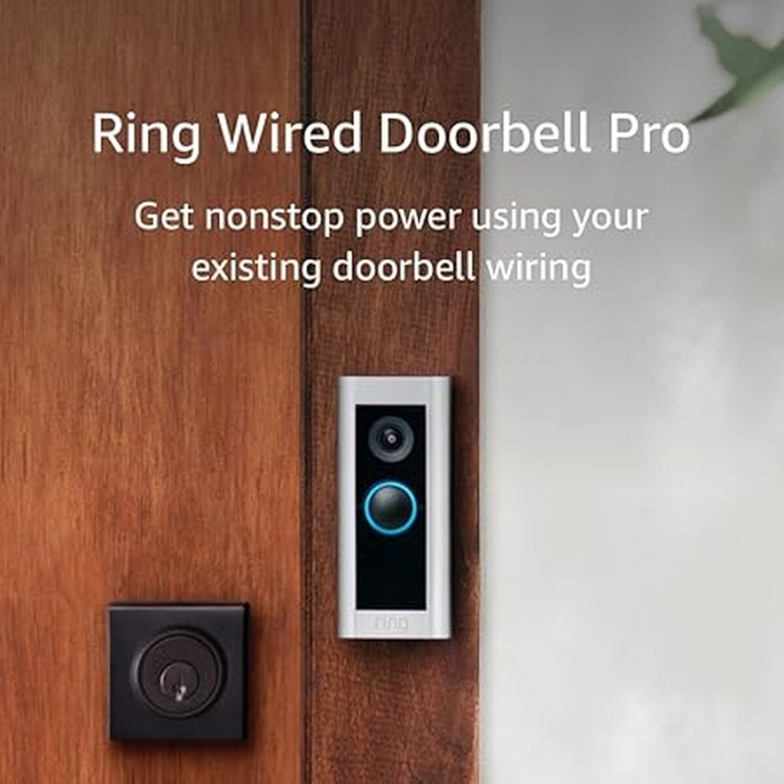 Ring Wired Doorbell Plus (video Doorbell pro) - Satin Nickel
