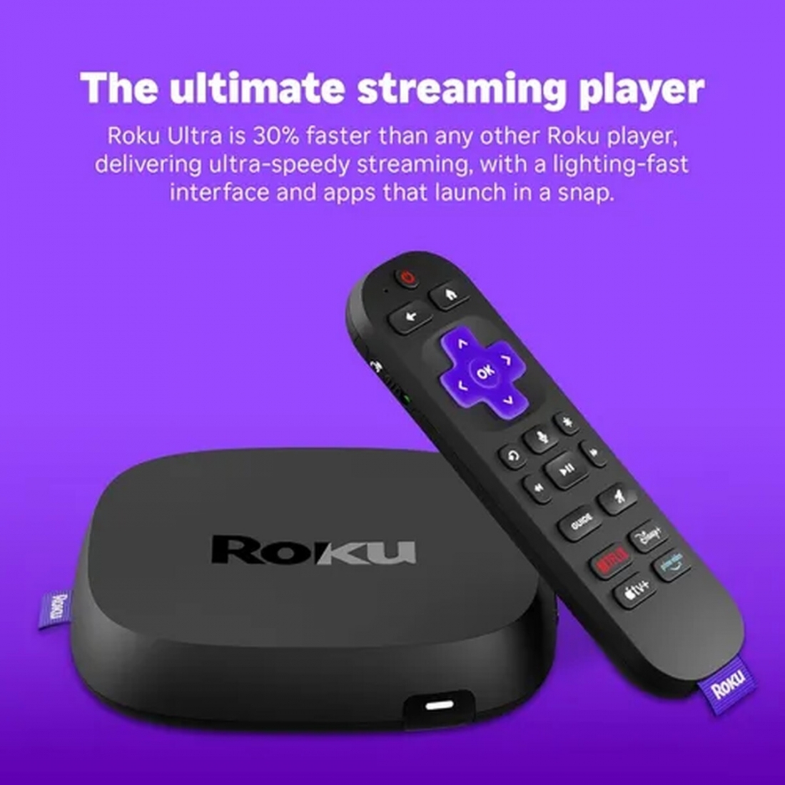 Roku Ultra 2022 4K/HDR/Dolby Vision Streaming Device and Roku Voice Re