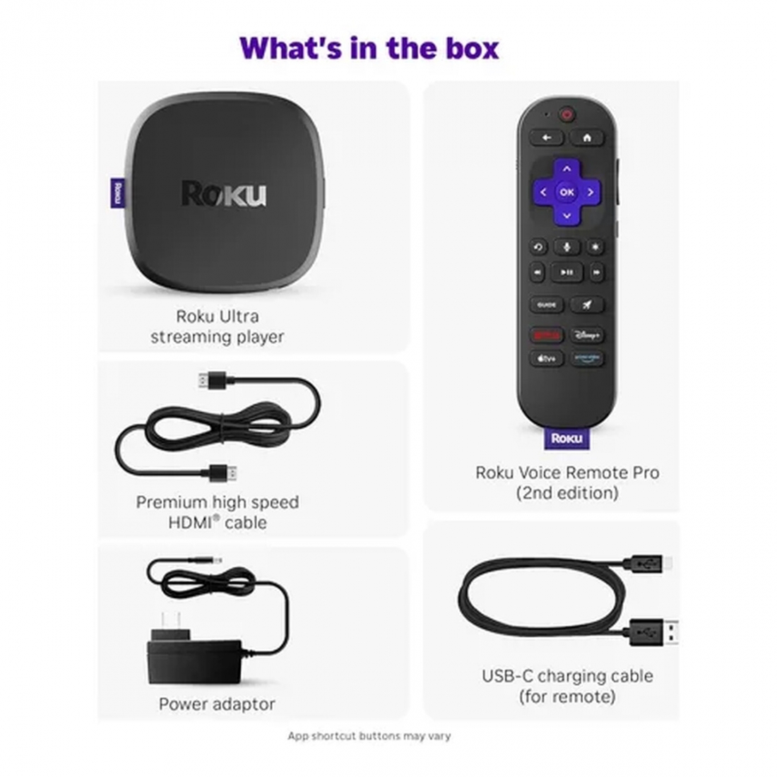 Roku Ultra 2022 4K/HDR/Dolby Vision Streaming Device and Roku Voice Re
