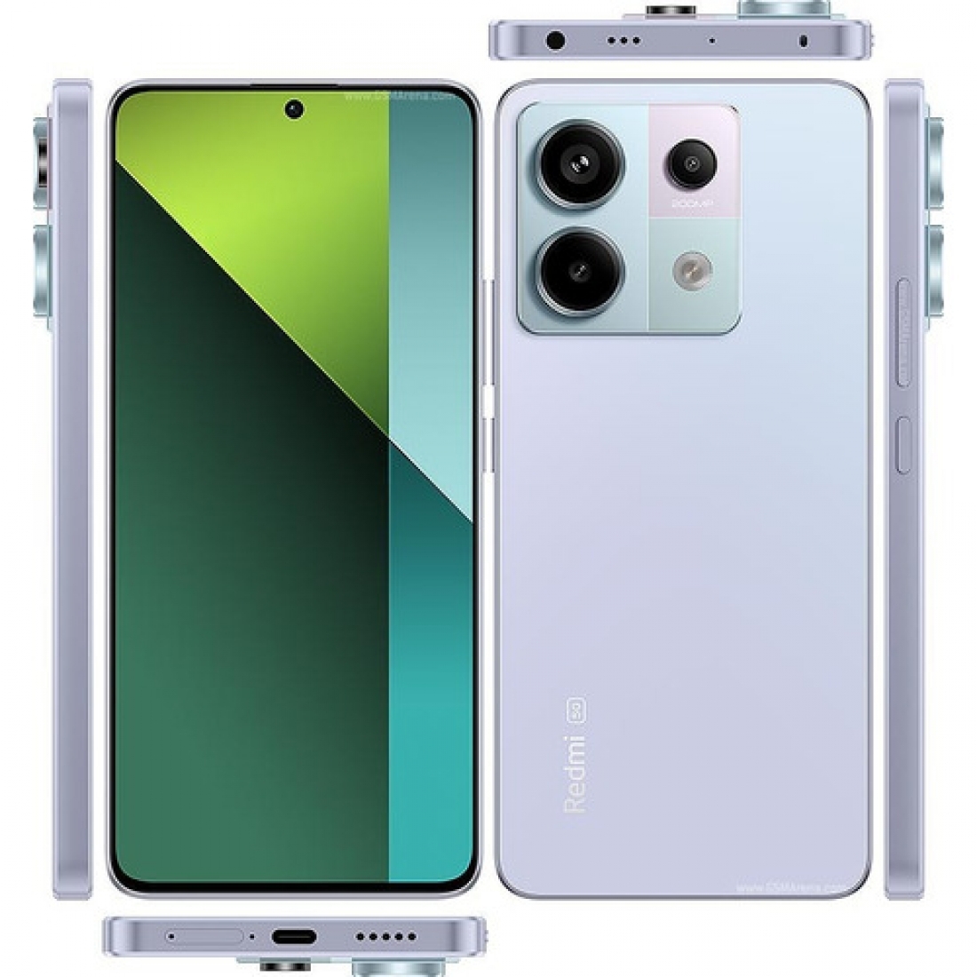 Xiaomi Redmi Note 13 Pro (5G) - 8+256GB - Aurora Purple -X