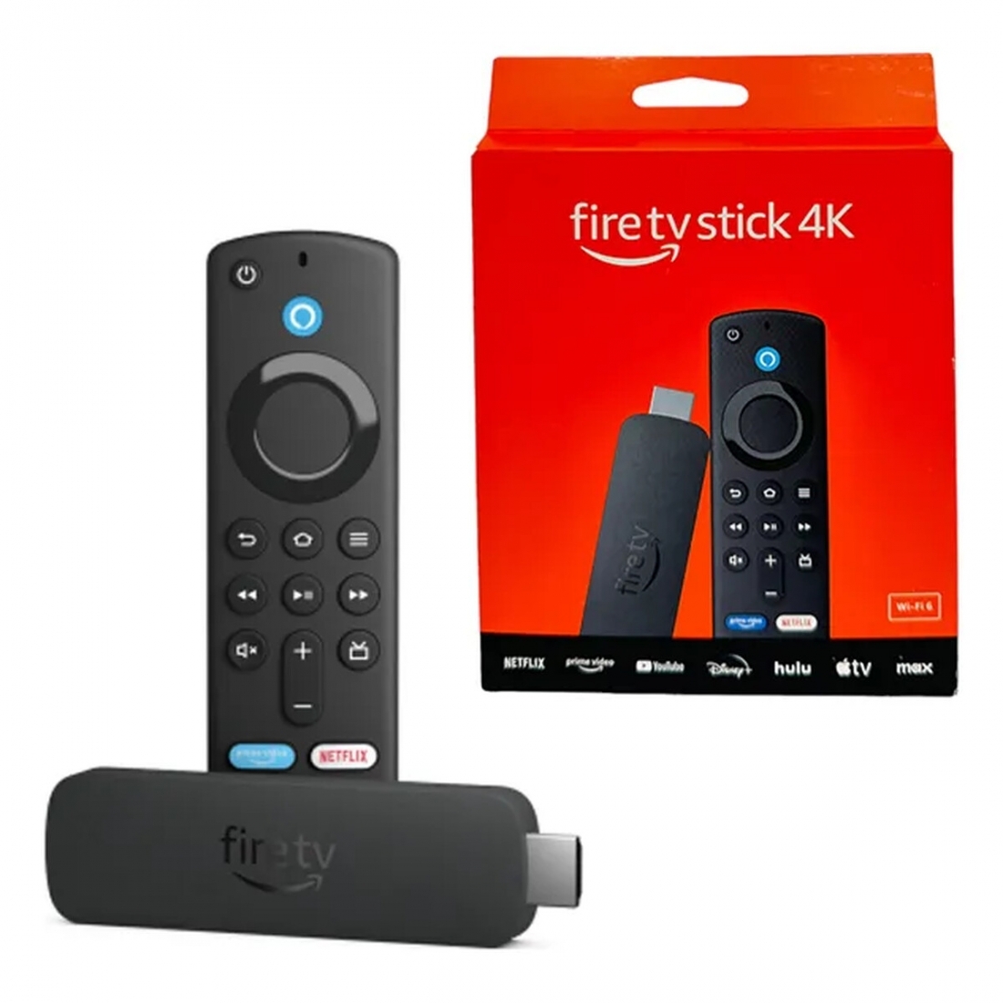 Amazon Fire TV Stick 4K streaming device (2024)