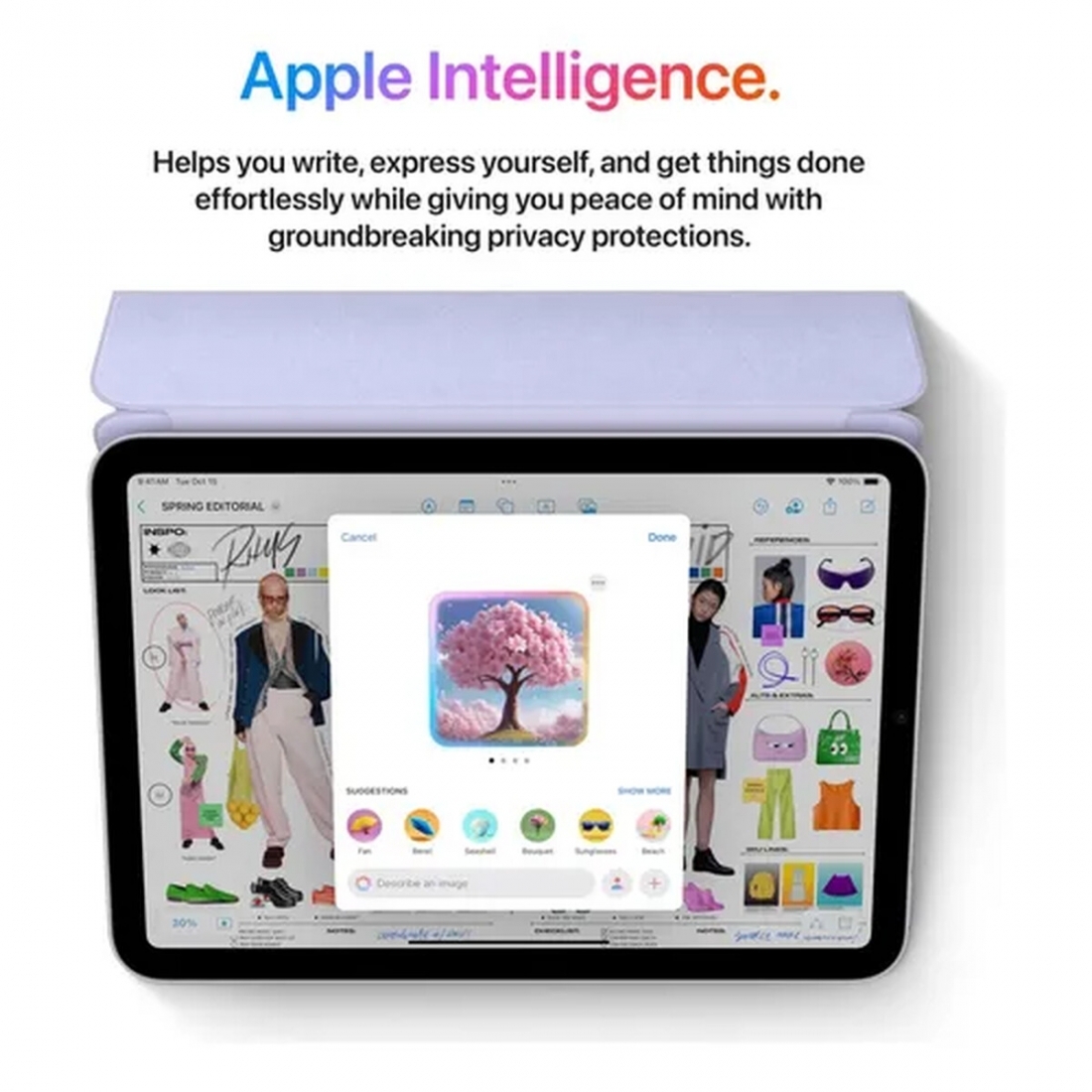 Apple iPad mini 7 (A17 Pro chip) - Wi-Fi 128GB - Purple