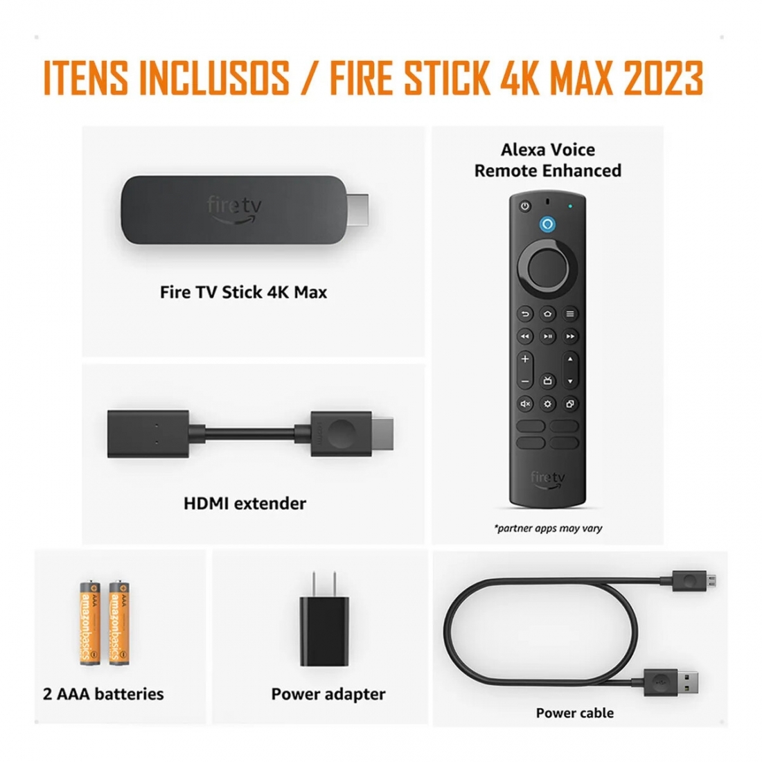 Amazon Fire TV Stick 4K Max streaming device, supports Wi-Fi 6E, Ambie