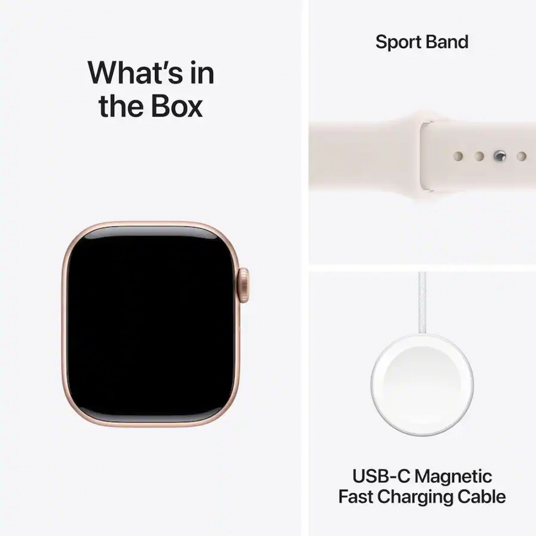 Apple Watch Series 11 GPS 42mm Rose Gold Blush M/L