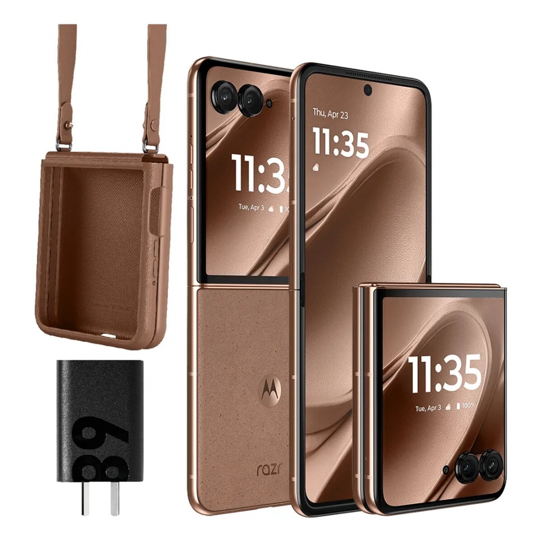 MOTOROLA RAZR 50 ULTRA 12+512GB 5G DS - MOCHA MOUSE MARRON