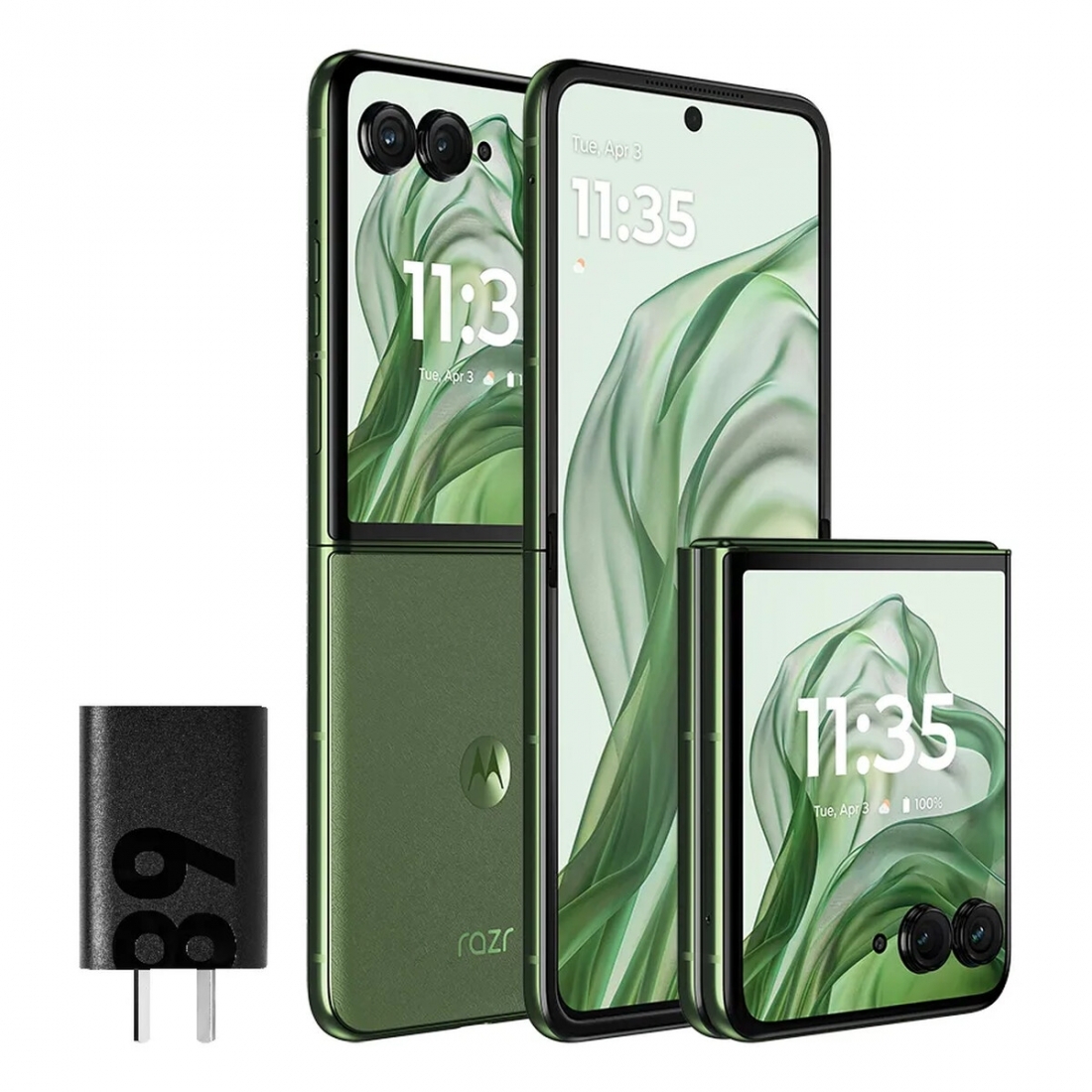 MOTOROLA RAZR 50 ULTRA 12+512GB 5G DS - VERDE NORI
