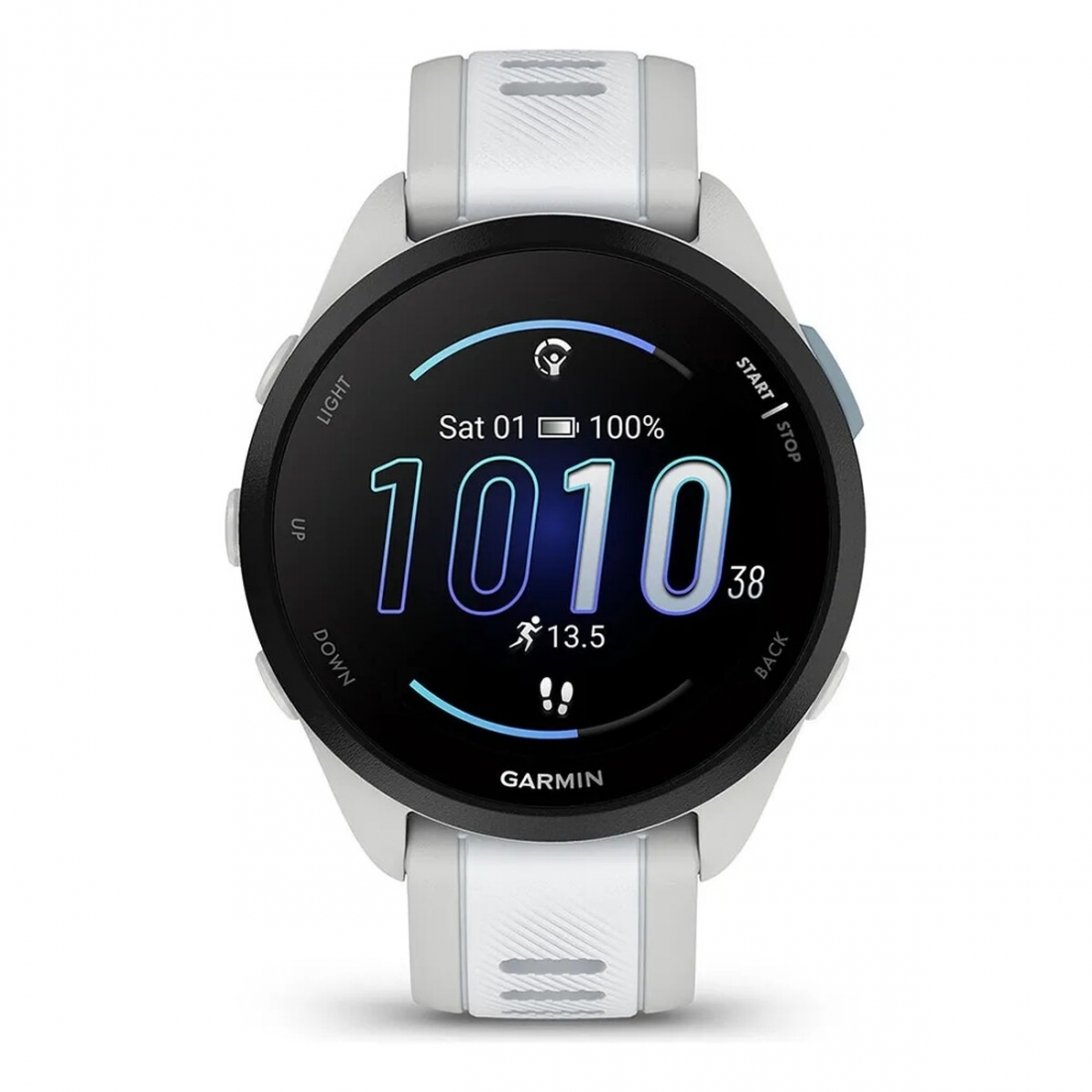GARMIN FORERUNNER 165 MUSIC GPS RUNNING SMARTWATCH - WIFI - WHITE