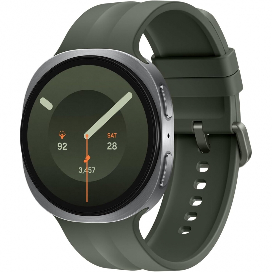 Samsung Galaxy Watch 9 (44mm) - UPC # 8806099341800 - Silver/Green(Oli
