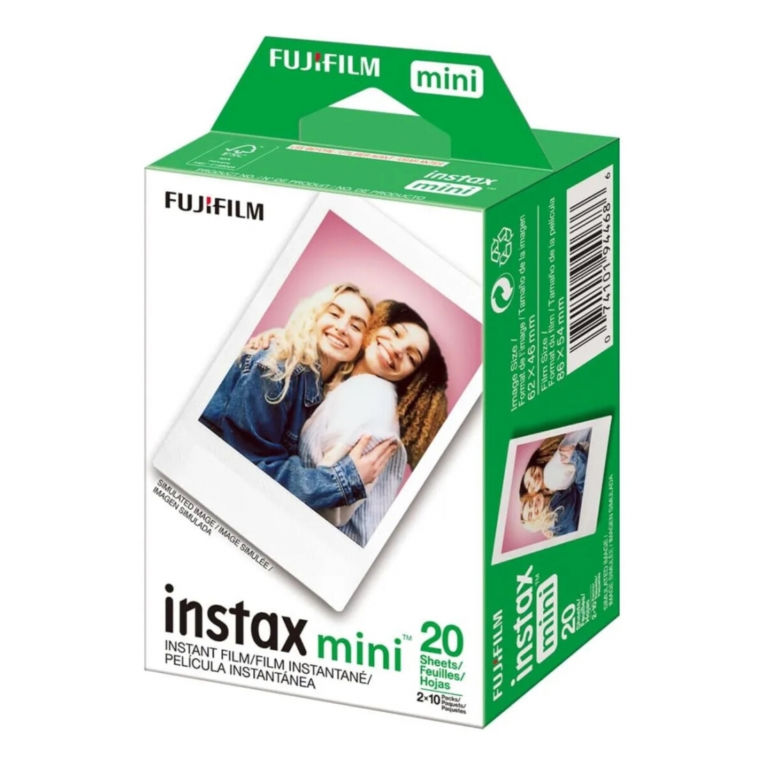 INSTAX MINI FILM X20 PELICULA FUJIFILM