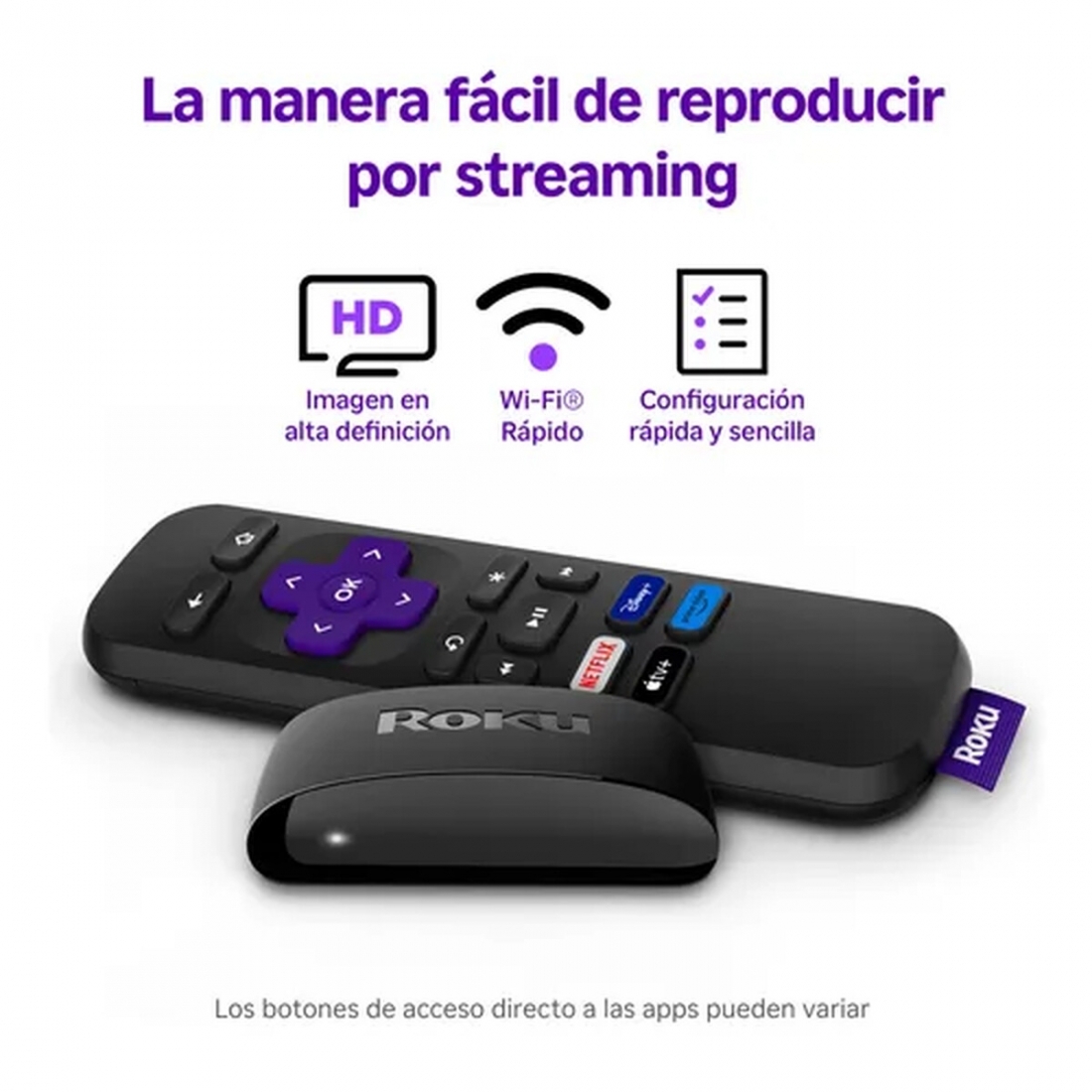 Roku Express HD (2022) Streaming Device with High-Speed HDMI Cable and