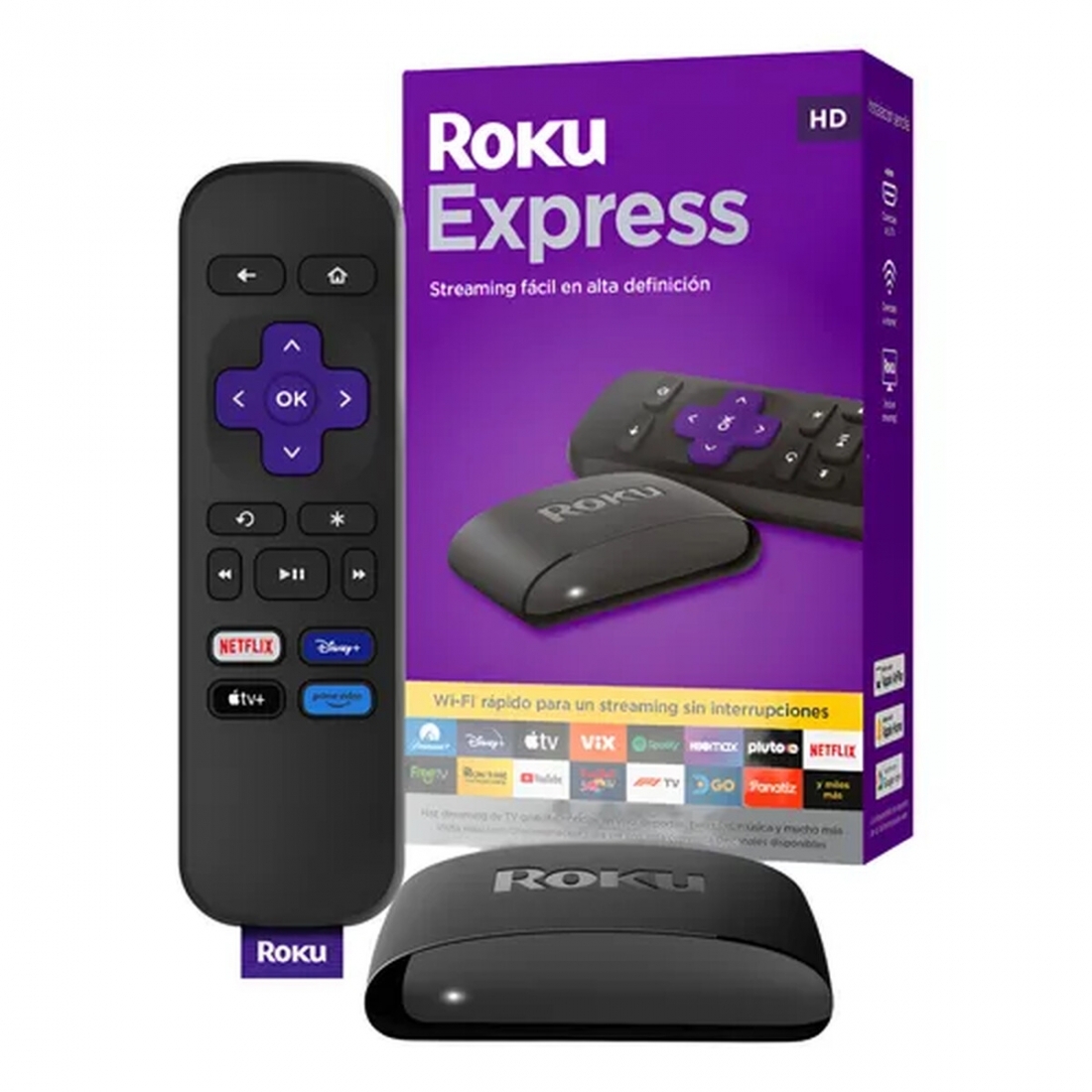 Roku Express HD (2022) Streaming Device with High-Speed HDMI Cable and