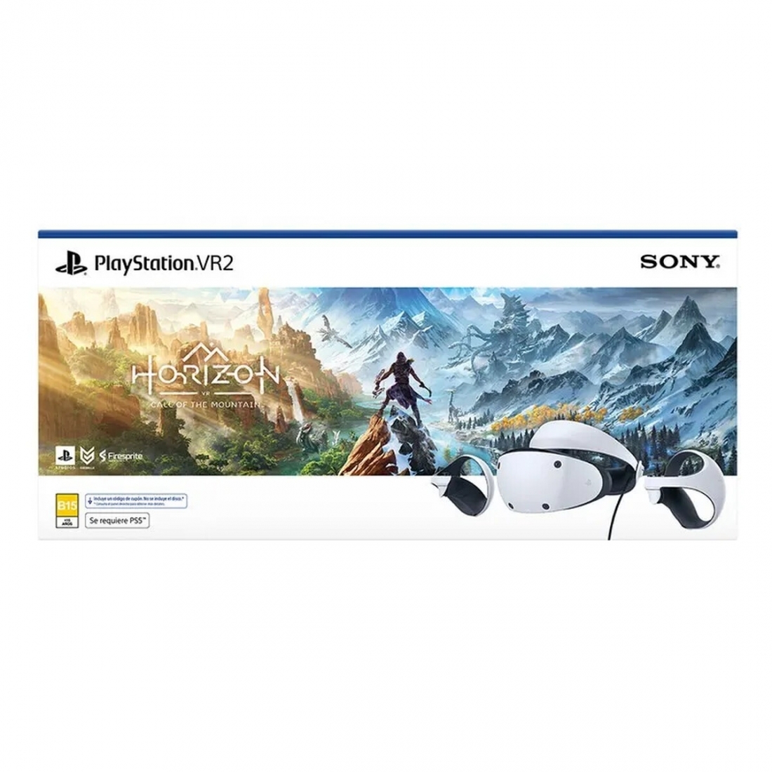 PLAYSTATION VR2 + HORIZON CALL OF THE MOUNTAIN BUNDLE