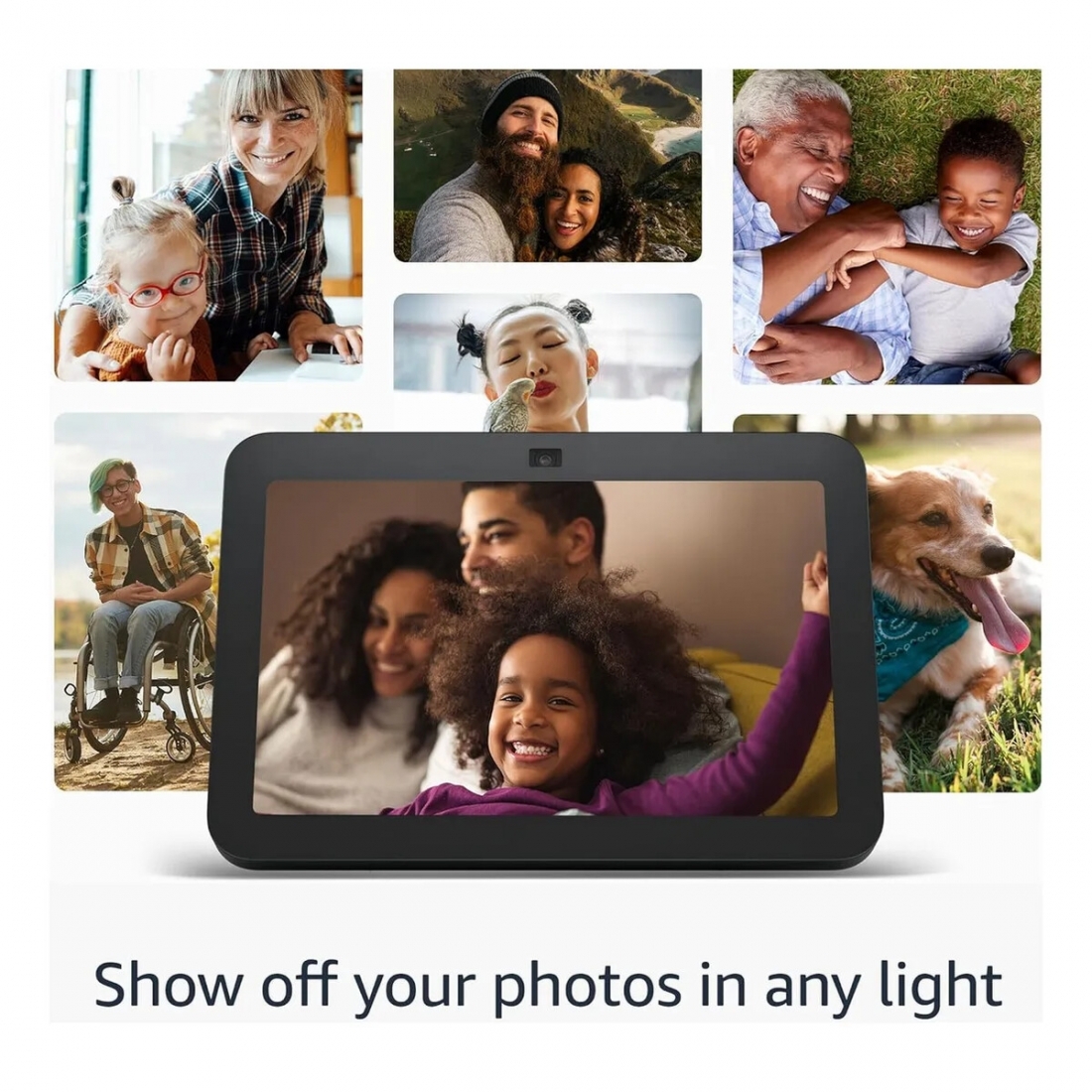 Amazon Echo Show 8 (3rd Gen, 2024 release)  - Glacier White