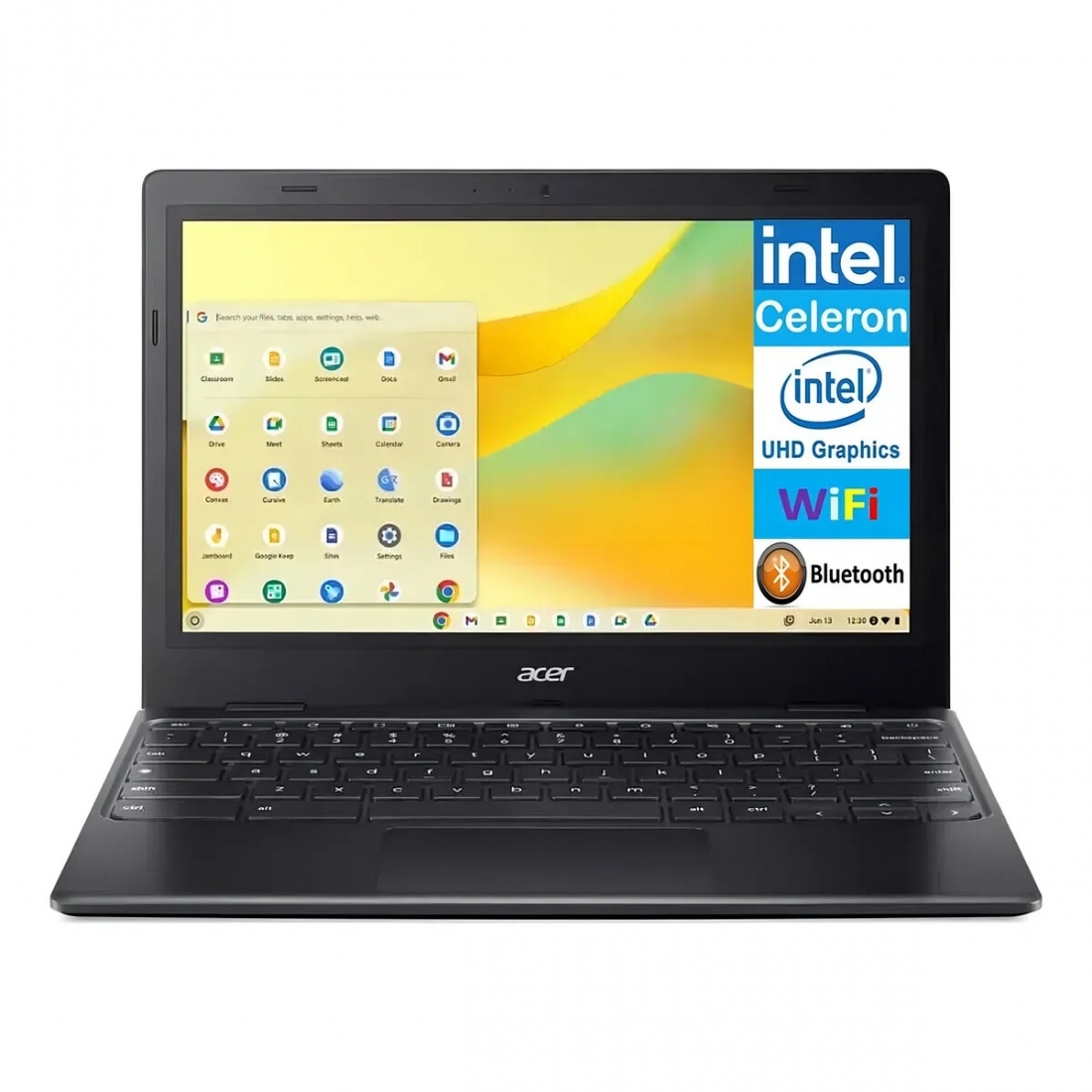 Acer Chromebook 11.6 HD Laptop - Intel Celeron N4500 - 4GB Ram - 64GB 