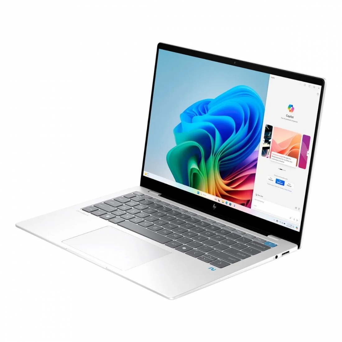 HP OmniBook X Flip 2-in-1 - Copilot+ PC - 14 2K TouchScreen Laptop - I