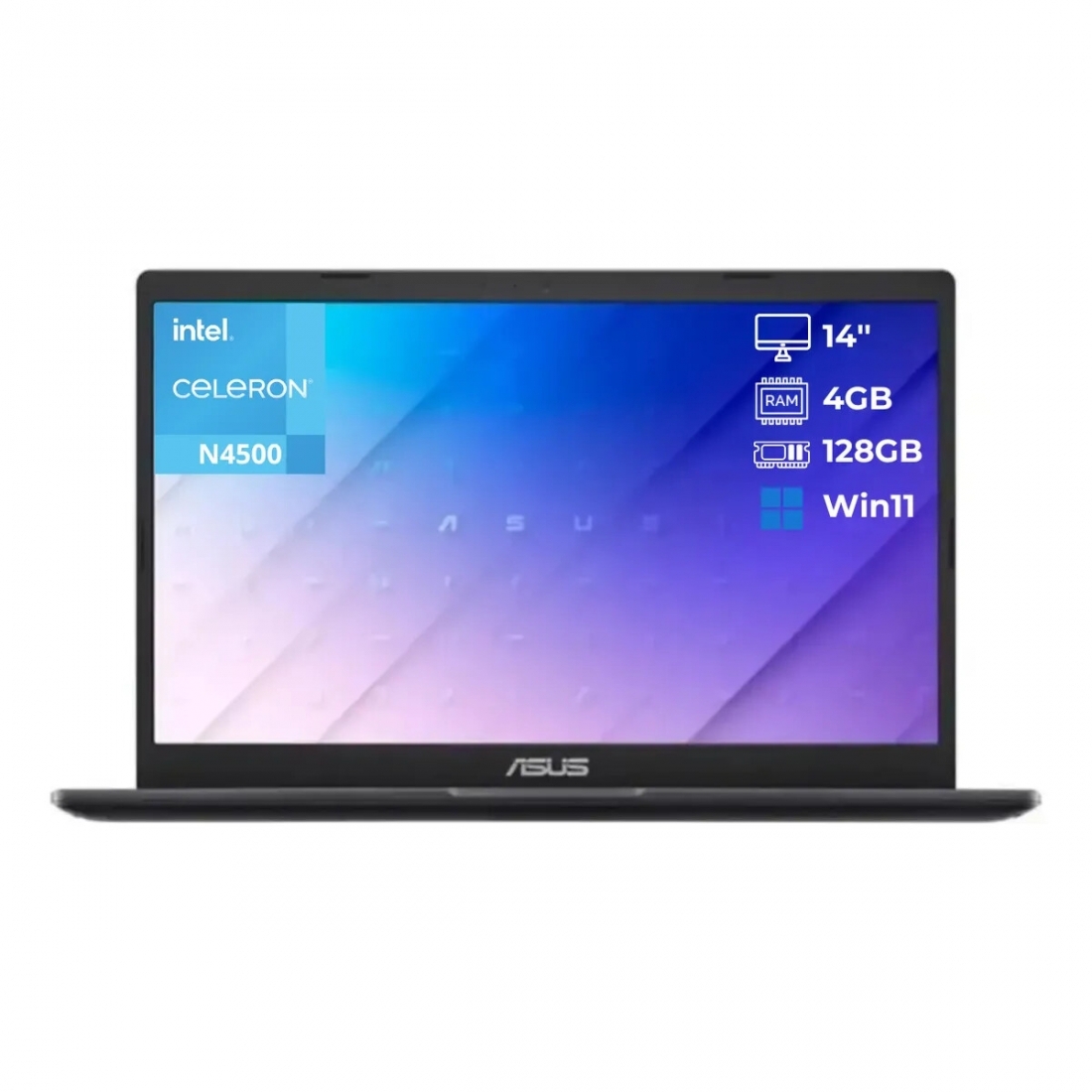 ASUS Vivobook Go 14 FHD Laptop - Intel Celeron N4500 - 4GB RAM - 128GB